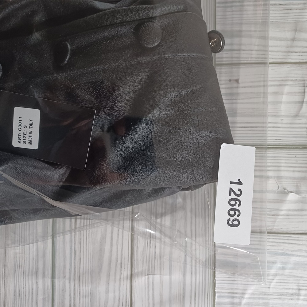 Venti6 Italy Black Satin Midi Skirt Size S G3011 Made in Italy NWT
